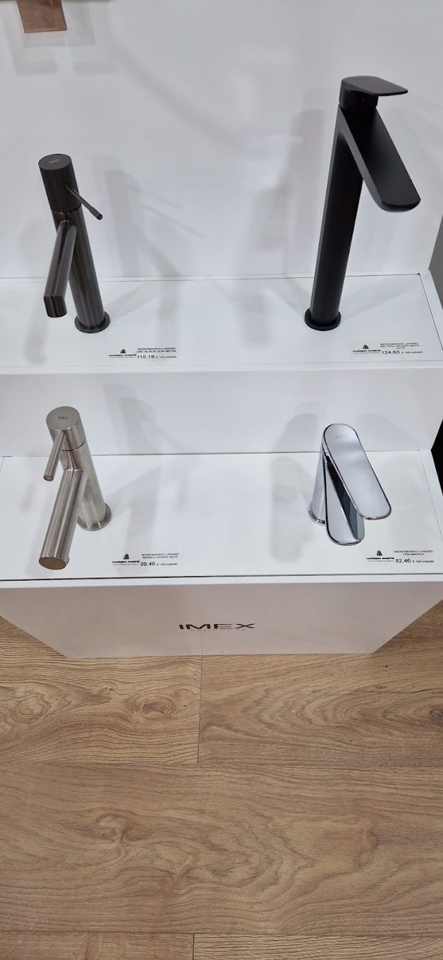 Tipos de grifo de baño