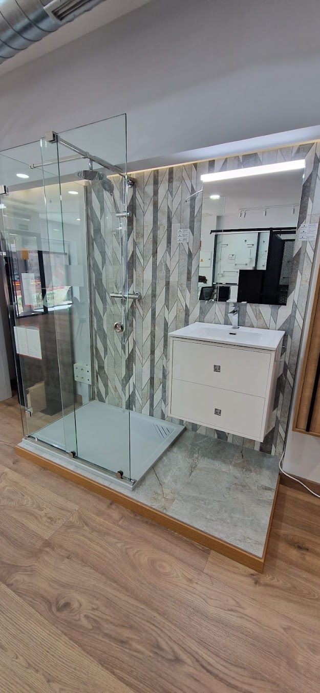 Muestra de lavabo de baño
