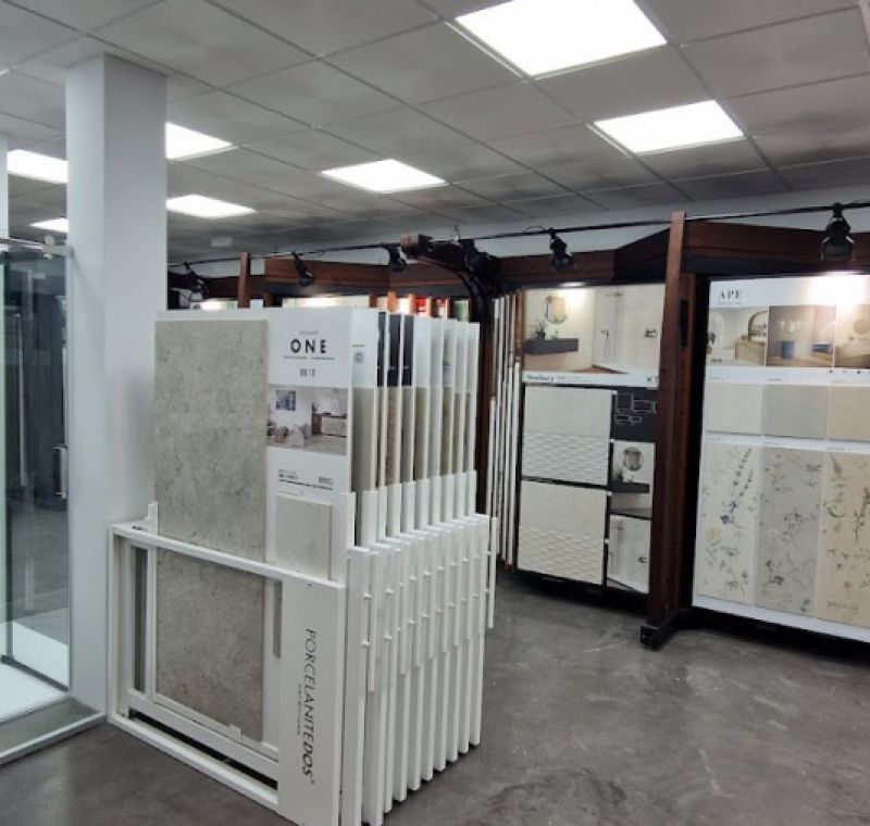 Exposición de materiales de reforma