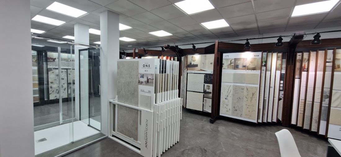 Exposición de materiales de reforma