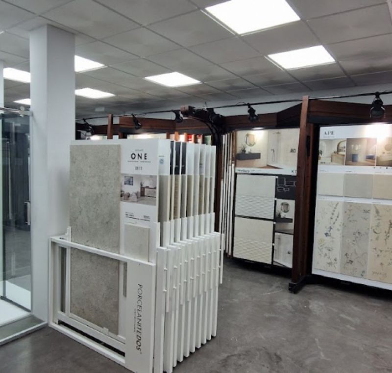 Exposición de materiales de reforma